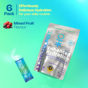 Nutriburst - Recovery Electrolytes + 11 Vitamins & Minerals  Support Energy Levels  Performance  Recovery - Suitable for Vegans - 6 Pack:Mixed Fruit - Enhanced Hydration