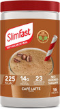 SlimFast Meal Replacement Shake for Weight Loss & Balanced Diet, Vitamins and Minerals, Low Calorie, High Protein, Blueberry Flavour, 16 servings, 584 g, Packaging May Vary