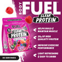 BodyFuel Clear Protein - Beef Protein Isolate - Clear & Refreshing - Best Low Sugar & Lactose-Free Protein Supplement - Muscle Support (500g - 20 Servings) (Berry Blast) BodyFuel Clear Protein - Beef Protein Isolate - Clear & Refreshing - Best Low Sugar & Lactose-Free Protein Supplement - Muscle Support (500g - 20 Servings) (Berry Blast)