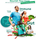 WeightWorld Detox & Cleanse - 180 Capsules - 2 Months Supply - High Strength & Vegan Detox & Cleanse Supplements - Prebiotics & Probiotic Complex - Colon Cleanse Tablets Alternative