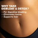Debloat & Detox | Liver and Digestion Health | Vitamins & Supplements | 60 Vegan Capsules |Two-A-Day | DR.VEGAN