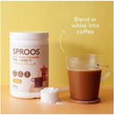 SPROOS Keto Creamer Beverage MCT Powder, Coconut Oil, Grass-Fed Butter & Organic Ghee-Healthy Fats, Optimal Brain Health Creamy, Buttery Flavour-Sugar Free-22-Day Supply, White, 220 g