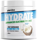 Per4m Hydrate Electrolyte Mix Powder | 500mg Cocomineral | Replenish Essential Electrolytes | Aiding Muscle Function, Cardiovascular Health, Neurological Support (Coconut, 210g)