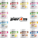 Per4m Hydrate Electrolyte Mix Powder | 500mg Cocomineral | Replenish Essential Electrolytes | Aiding Muscle Function, Cardiovascular Health, Neurological Support (Lemon Sherbet Fizz, 210g)