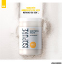 Isopure Vanilla Whey Protein Isolate Powder, High in Protein with 25 g per Serve, Low in Sugar, No Artificial Flavours or Sweeteners, Made with Only 5 Ingredients, 450 g