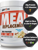 Per4m MRP Diet Meal Replacement 25g Protein Powder | Complete Nutrition Shake + 27 Vitamins | Metabolism Support, Immunity Boost & Muscle Growth (Strawberry Creme, 900g)