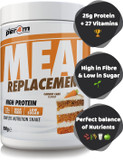 Per4m MRP Diet Meal Replacement 25g Protein Powder | Complete Nutrition Shake + 27 Vitamins | Metabolism Support, Immunity Boost & Muscle Growth (900g, Carrot Cake)