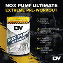 DY Nutrition - NOX Pump Pre Workout Powder | 350mg Caffeine | Bubblegum Flavour | High Performance Preworkout for Focus, Pump & Energy with L-Citrulline, Beta Alanine, L-Tyrosine. 400g. 20 Servings DY Nutrition - NOX Pump Pre Workout Powder | 350mg Caffeine | Bubblegum Flavour | High Performance Preworkout for Focus, Pump & Energy with L-Citrulline, Beta Alanine, L-Tyrosine. 400g. 20 Servings