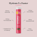 fourfive Hydration Tablets (Berry) Low Calorie Vitamin Electrolytes, Vegan, Magnesium & Calcium, Sports Hydration - 8x20 Effervescent Tablets