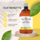 Icelandic Gold Cod Liver Oil Liquid by Power Health | 500ml of Premium Omega 3 Fish Oil with Vitamin A and D | Codliver Oil with Omega 3 Essential Fatty acids, Including EPA and DHA Icelandic Gold Cod Liver Oil Liquid by Power Health | 500ml of Premium Omega 3 Fish Oil with Vitamin A and D | Codliver Oil with Omega 3 Essential Fatty acids, Including EPA and DHA