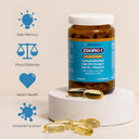 Eskimo Balanced Mind by Metagenics - High EPA Omega-3 Fish Oil + Vitamin D - Mood Support - 50 Capsules