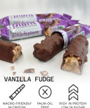 PhD Nutrition Smart Plant Bar Low Calorie, High Protein Low Sugar Vegan Protein Bar/Protein Snacks, Salted Caramel Flavour, 20g of Plant Protein, 64g Bar (12 Pack) PhD Nutrition Smart Plant Bar Low Calorie, High Protein Low Sugar Vegan Protein Bar/Protein Snacks, Salted Caramel Flavour, 20g of Plant Protein, 64g Bar (12 Pack)