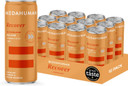 MEDAHUMAN CBD Drink (20mg), Recover, Blood Orange & Ginger, with Turmeric, Zinc, Vitamin C & D3, Low Calorie, Immune System Booster, Adaptogens & CBD Infused Fizzy Drink (Pack of 12 x 250ml)