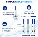 One Step 5 x Highly Sensitive 10mIU Pregnancy Test Strips (Tests up to 6 Days Earlier)