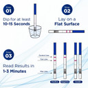 One Step: 50 x Ultra Early - 10mIU Wide Width Pregnancy Test Strips (Tests up to 6 Days Earlier)