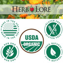Herb Lore Healing Salve Ointment - Organic Baby Diaper Rash Cream  Natural Soothing Balm With Calendula For Cradle Cap, Drool Rash, Dry & Irritated Skin, Face & Body (3.4 Oz)
