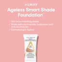 Almay Anti-Aging Foundation, Smart Shade Face Makeup With Hyaluronic Acid, Niacinamide, Vitamin C & E, Hypoallergenic, -Fragrance Free, 400 Beige, 1 Fl Oz (Pack Of 1)