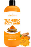 Turmeric Body Wash  Skin Brightening Liquid Soap For Discoloration  Natural Anti Aging Exfoliating Turmeric Body Wash For Spots, Acne, Sun Damage  Bath Soap Skincare