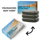 O Naturals 3-Pcs Goat Milk Soap With Soap Saver Bag - Unscented, Triple-Milled, Nourishing, For Sensitive Skin