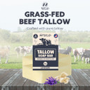 Beef Tallow Soap Bar  All Natural Grass Fed Tallow Soap Lavender  Moisturizing Face & Body Wash Great For Eczema, Dry, Itchy, Sensitive Skin  Handcrafted Bath Soap For Adults, Kids, Made In Usa