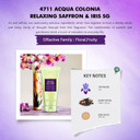 4711 238642 6.8 Oz Acqua Colonia Saffron & Iris Aroma Shower Gel