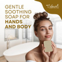 Cactus Honey & Oats Goat'S Milk Soap Bar 4 Oz  Natural Bar Soap For Women, Men, Kids, Itchy Skin, Eczema, Psoriasis, Rash, Sunburn Skincare  Calming Colloidal Oatmeal Face Cleanser & Body Wash Cactus Honey & Oats Goat'S Milk Soap Bar 4 Oz  Natural Bar Soap For Women, Men, Kids, Itchy Skin, Eczema, Psoriasis, Rash, Sunburn Skincare  Calming Colloidal Oatmeal Face Cleanser & Body Wash