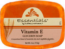 Clearly Natural Essentials Glycerine Soap Bar, Vitamin E, 4 Oz