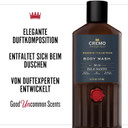 Cremo Body Wash Men, A Sophisticated Blend Of Distillers Spice, Fine Bourbon And White Oak, 16 Fl Oz