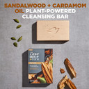Dove Men + Care Cleansing Bar Soap Sandalwood + Cardamom Oil 4 Bars To Rebuild Skin In The Shower