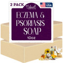 Eczema Soap Bar For Face And Body  All Natural Dermatitis, Psoriasis Treatment For Dry Itchy Sensitive Skin Relief  Gentle Detoxifying, Healing, Anti-Itch, Oatmeal Goat Milk Wash For Kids, & Adults Eczema Soap Bar For Face And Body  All Natural Dermatitis, Psoriasis Treatment For Dry Itchy Sensitive Skin Relief  Gentle Detoxifying, Healing, Anti-Itch, Oatmeal Goat Milk Wash For Kids, & Adults