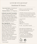 Forest Essentials Sandalwood And Turmeric Luxury Sugar Soap, 125G