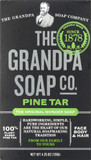 Grandpa Pine Tar Soap 4.25 Oz (2 Pack) By Grandpa Soap Co
