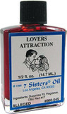 Indio 7 Sisters Of New Orleans Perfumed Anointing Oil - Lovers/Attract 1/2Oz