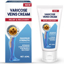 Itecfreely Varicose Veins Cream, Improve Blood Circulation Varicose Veins Care, Fast Soothe Varicose Veins Cream For Legs-80 G/ 2 Fl Oz