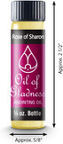 Oil Of Gladness Anointing Oil Rose Of Sharon - Oil For Daily Prayer 3.5Oz