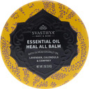 Svasthya Body & Mind Essential Oil Heal All Balm - Cracked, Dryness, Wound And Irritation Healing - Natural Ingredients Skincare Balm With Lavender Oil - Fast Recovery - Multipurpose Uses