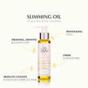 | Ayurvedic Slimming Oil  Firming & Anti-Cellulite Treatment | Smooths, Firms & Nourishes Skin | Helps Reduce The Look Of Cellulite |Ayurvedic-Inspired Skincare | 97% Natural & Vegan | 3.4 Fl Oz