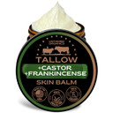 Handmade Tallow, Castor Oil, And Frankincense Oil Skin Balm - 100% Grass-Fed Tallow For Skin Care - Face & Body Moisturizer For Sensitive Skin, Eczema All-Purpose Balm - 2 Fl. Oz Handmade Tallow, Castor Oil, And Frankincense Oil Skin Balm - 100% Grass-Fed Tallow For Skin Care - Face & Body Moisturizer For Sensitive Skin, Eczema All-Purpose Balm - 2 Fl. Oz