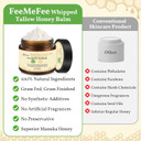 Beef Tallow For Skin 2Oz, Tallow And Honey Balm, Unscented Tallow Face Moisturizer, Beef Tallow For Face, Organic Grass Fed Beef Tallow Balm, Whipped Beef Tallow Lotion Face Cream Beef Tallow For Skin 2Oz, Tallow And Honey Balm, Unscented Tallow Face Moisturizer, Beef Tallow For Face, Organic Grass Fed Beef Tallow Balm, Whipped Beef Tallow Lotion Face Cream