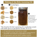 Exodus 30:22-25 Sacred And Holy Anointing Oil, Made From Scratch With Myrrh, Calamus, Cinnamon, Cassia, And Olive Oil Herbal Spices And Essential Oils For Healing Prayers - 1 Fl Oz