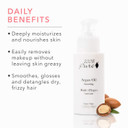 100% Pure Argan Oil, Cold-Pressed, Natural Moisturizer For Skin, Hair & Nails, Facial Serum, Hair Detangler, Cuticle Oil, Makeup Remover - 1.52 Fl Oz