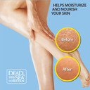 Dead Sea Collection Body Oil With Collagen (4 Fl.Oz) And Lavender Salt Body Scrub (23.28 Oz) With Organic Oils And Natural Dead Sea Minerals - Bundle