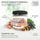 Dead Sea Collection Coffee Scented Salt Body Scrub - Large 23.28 Oz - With Pure Oils And Dead Sea Minerals