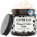 Whipped Beef Tallow For Skin  100% Grass Fed Tallow Moisturizer For Face, Organic Body Butter, Rosacea, Eczema, Babies, Sensitive Skin (Unscented) 2Oz