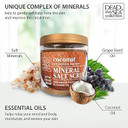 Dead Sea Collection Coconut Salt Scrub  Exfoliating Body Scrub For Women  Moisturizing And Nourishing Skin  With Pure Oils And Dead Sea Minerals (23.28 Oz)