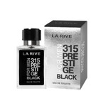 La Rive 315 Prestige Black 3.3 Oz Eau De Toilette 100Ml Nib