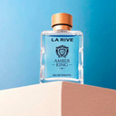 La Rive Amber King For Men Edt 3.3 Oz Nib