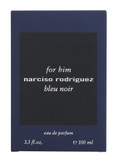Narciso Rodriguez Bleu Noir Eau De Parfum Spray For Men, Blue, 3.3 Ounce