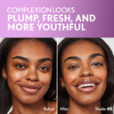 Covergirl Simply Ageless Skin Perfector Essence Foundation, 60 Tan, Tinted Skin Perfector, Skincare Makeup Hybrid, Sheer Tint, Radiant Finish, Skin-Like Finish, Vegan Formula, 1.0Oz60 Tan