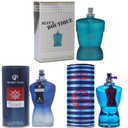 3Pack Men Colognes Choco Musk&Usa Ebony&Valencia Uomo Intense Eau De Parfume Spray With Woody Floral & Fruity Scent Perfume Gift Set Day To Night Luxury Fragrances